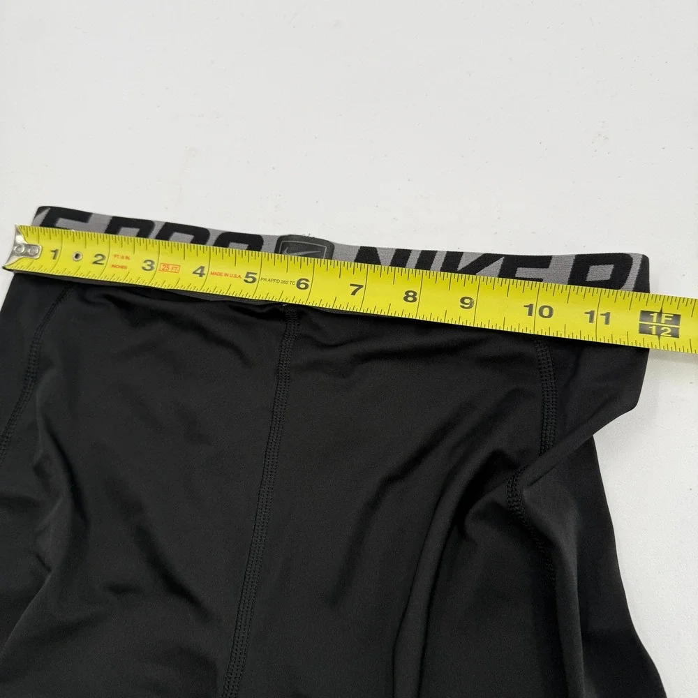 Nike Pro Training Tights Boys Size M Black Compression Pants BV3516-010
